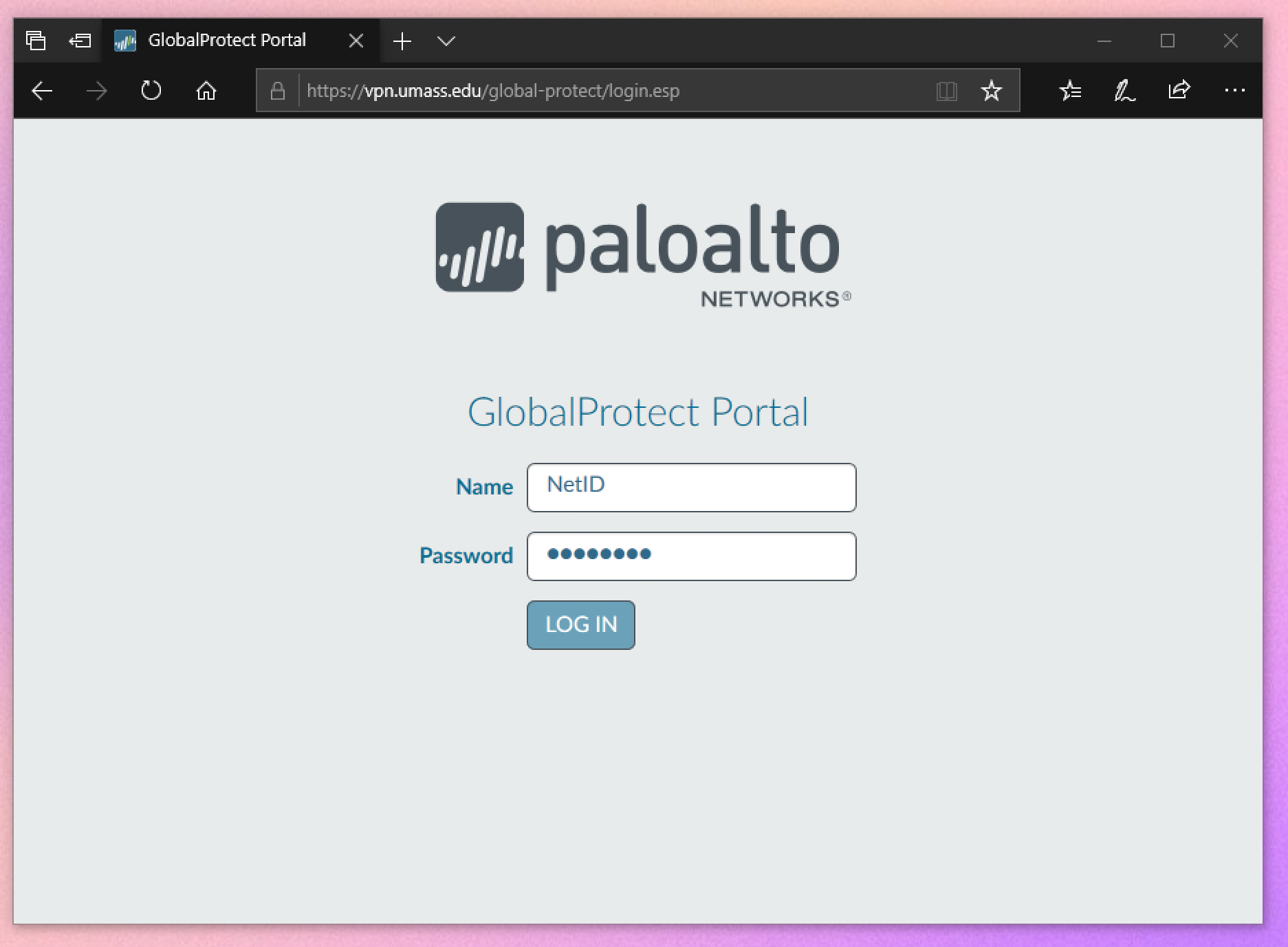 Alto globalprotect download palo GlobalProtect for
